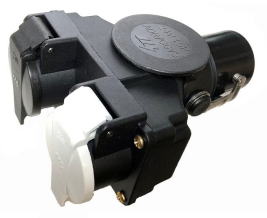 ＩＳＯ12098　15極変換アダプタ、ベンツ、スカニア、ボルボ等